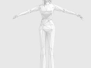 multid&atilde;o de baixo poli pessoas manipuladas homens mulher homem mulheres personagem modelo cole&ccedil;&atilde;o Modelo 3D