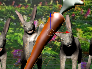 low poly rigged bunny realistic rabbit bunny 3D 모델