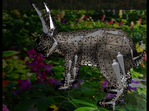 low poly rigged bunny realistic rabbit bunny 3D 모델