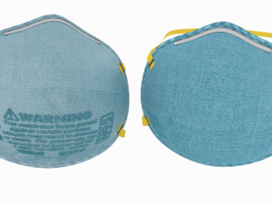 3m face mask n-95 surgical mask dust mask low-poly 3d cloth model collection 3D मॉडल