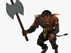 low poly rigged minotuar bullman 3Dモデル
