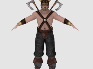 维京人 3D 模型