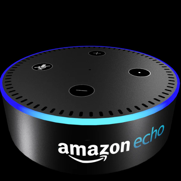 low poly amazon echo dot alexa game ready interior exterior gadget speaker device smart home alarm 3D Model .c4d .max .obj .3ds .fbx .stl .blend