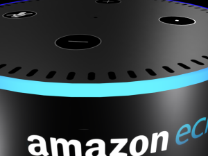 low poly amazon echo dot alexa game ready interior exterior gadget speaker device smart home alarm 3D Model