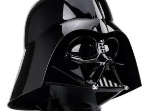 capacete darth vader realista baixo poli Modelo 3D
