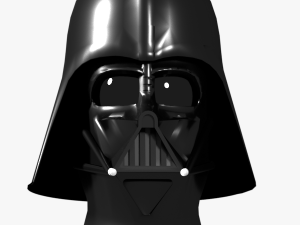 darth vader helmet realistic low poly 3D Model