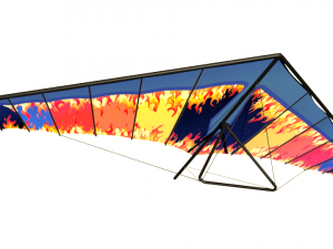 hang glider game ready Modelo 3D