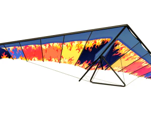 hang glider game ready 3D Model