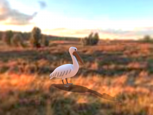realistic pelican Modelo 3D