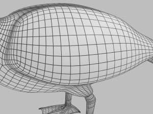realistic pelican Modelo 3D