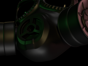 gas mask 3Dモデル