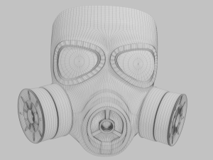 gas mask 3Dモデル
