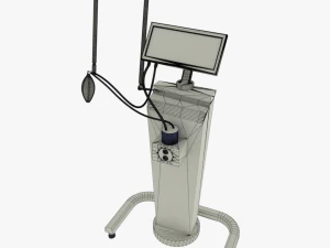 ventilator with 2 images 3D Model