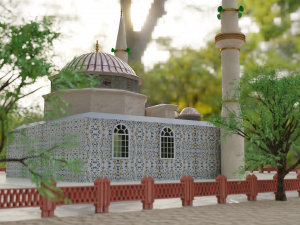 moschee mosque 3D Model