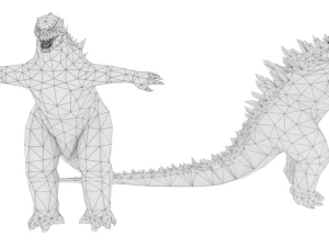 low poly rigged animal collection 3D Model