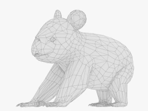 low poly rigged animal collection 3D Model