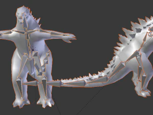 low poly rigged animal collection 3D Model