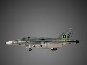 f 18 super hornet boeing 3D Model