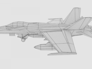 f 18 super hornet boeing 3Dモデル