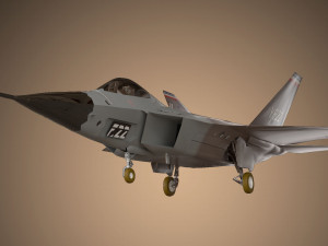 f 22 raptor 3D Модель