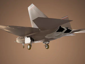 f 22 raptor 3D Model