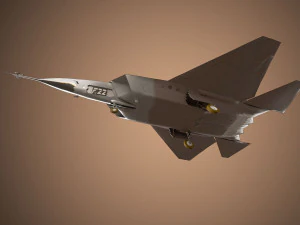 f 22 raptor 3D Model