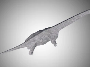brachiosaurus low poly rigged 3D Model