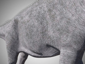 brachiosaurus low poly rigged 3D Model