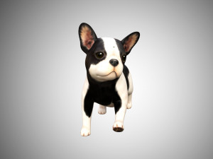 siamese cat low poly rigged Modelo 3D