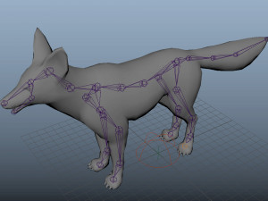 dog low poly rigged collection 3D Модель
