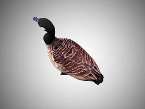 goose low poly rigged 3D Model