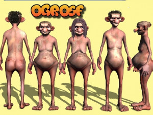 Ogro Modelo 3D