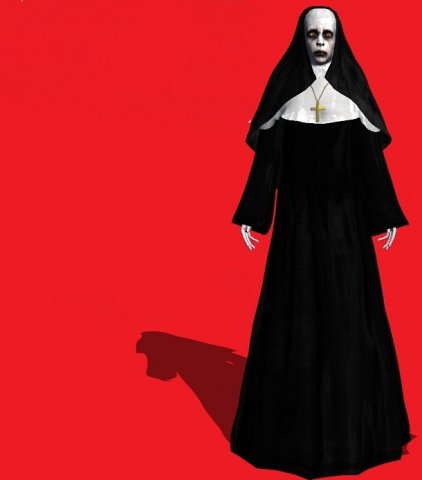 The nun Modelo 3D .c4d .max .obj .3ds .fbx .stl .blend 
