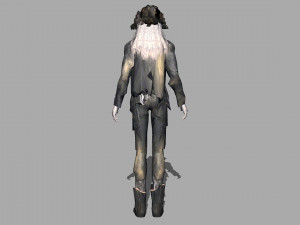 Ghost pirate 3D 模型
