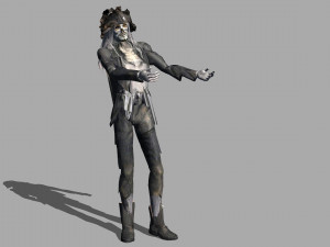 Ghost pirate 3D 模型