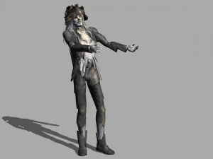 Ghost pirate 3D Model