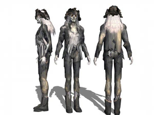 Ghost pirate 3D Model