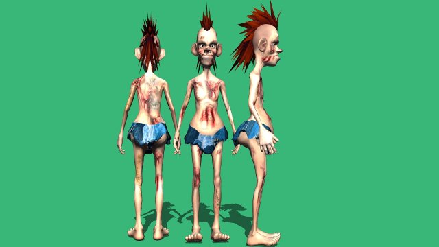 Pool zombie2 Modelo 3D .c4d .max .obj .3ds .fbx .stl .blend 