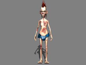 Pool zombie2 Modelo 3D