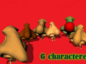 By noses Modelo 3D