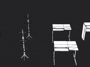pbr furniture pack Modèle 3D
