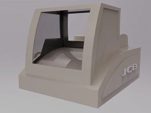 Mini Excavator 3D Model