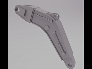 Mini Excavator Modelo 3D