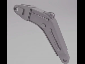 Mini Excavator 3D Model