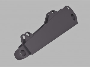 Mini Excavator Modelo 3D