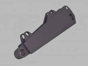 Mini Excavator 3D Model