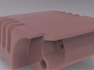 Mini Excavator 3D Model