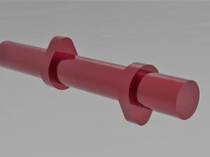 V6 Engine 3D Model