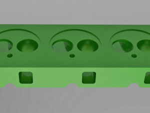 V6 engine Modelo 3D