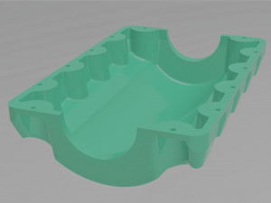 V6 engine Modelo 3D
